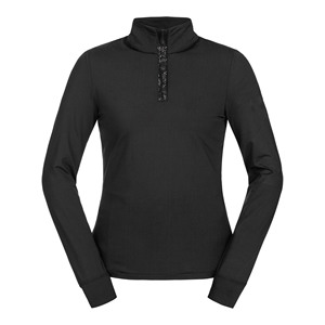 Cómoda camisa de equitación para mujer, ropa deportiva personalizable, ropa ecuestre, venta al por mayor, camisetas de espectáculo de equitación, Top de capa base - Product Image 2