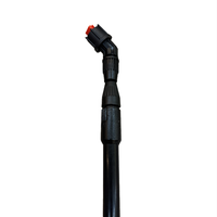 ILOT tige en fibre de verre Anti-Corrosion étendue/télescopique Lance de pulvérisation Kit complet de Lance de remplacement avec buse pour le nettoyage