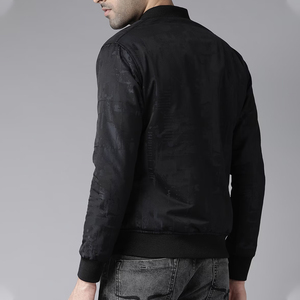 Chaqueta de bombardero con cremallera para hombre, ropa de calle informal para hombre, abrigo de piloto ajustado de Hip Hop, ropa de talla grande para hombre - Product Image 2