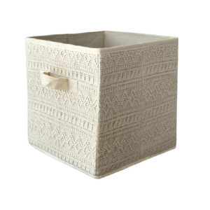 Nouveau gros luxe main-crochet naturel Vintage poids léger décoratif Mini pliable stockage à domicile et paniers d'organisation - Product Image 5