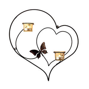 Portavelas de decoración navideña para interiores, portavelas de lujo, bollos de pared de hierro y Metal de Calidad exclusiva a precio de mayorista - Product Image 3