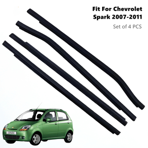 Kit de 4 joints d'étanchéité pour vitres de portes avant et <span class=keywords><strong>arrière</strong></span> Chevrolet Spark M200 2008-2011 - Product Image 6