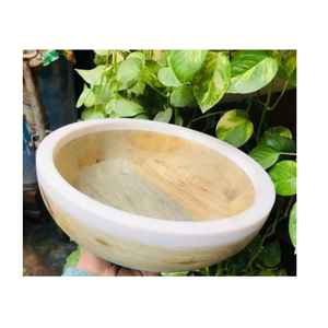 Cuenco hecho a mano, cuenco de madera para servir sopa hecho a mano para restaurante y hoteles, decoración de mesa, vajilla de hotel, vajilla hecha a mano - Product Image 6