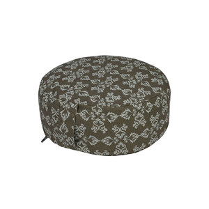 Coussin de méditation Zafu confortable non plissé - Entièrement imprimé 100% coton, garni de sarrasin, amovible et lavable - Meilleures ventes - Product Image 6