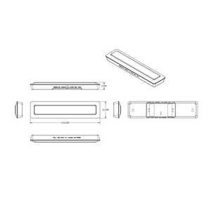 Lumière de bar moderne à piles, télécommande, interrupteur à capteur LED RVB, portée de 6 m, 80 lumens pour placard, cuisine, armoires de salon - Product Image 2