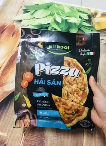 Sac en plastique sous vide en nylon personnalisé 3 côtés scellés pour l'emballage de pizzas congelées sac d'emballage alimentaire de haute qualité - Product Image 2