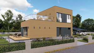 Cómoda casa completamente lista prefabricada ensamblada por módulos NEMLOTS de diseño moderno - Product Image 3