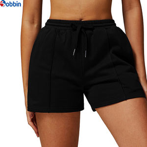 Shorts en coton pour femmes, style personnalisé, taille mi-haute, décontractés, shorts d'été, shorts de yoga, shorts de sport, shorts avec poche pour femmes - Product Image 1
