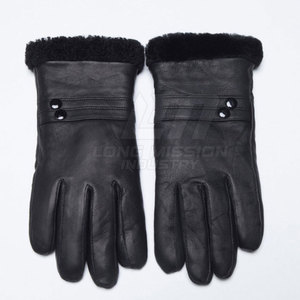Guantes de Cuero de Último Diseño, Guantes de Cuero de Nueva Llegada, Guantes de Cuero del Mejor Material para Venta en Línea - Product Image 2