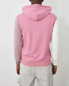 Nouveau design, sweat à capuche d'hiver personnalisé en molleton épais 400g, coupe oversize et carrée, 100% coton, pour homme - Product Image 3