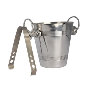 Seau à glace en aluminium de qualité supérieure Bar Seau à glace pour célébration de mariage Produit à bon prix Seau à glace - Product Image 6