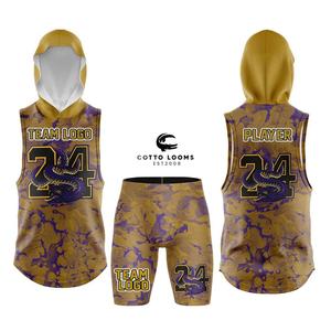 Auténtico uniforme de fútbol americano 7v7 Pro OEM con diseño de camiseta de fútbol americano elástico fuerte - Product Image 1