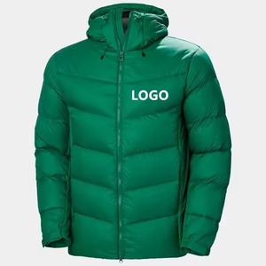 Manteau personnalisé Vestes en duvet mince pour hommes Bomber matelassé Veste rembourrée d'hiver en polyester - Product Image 3