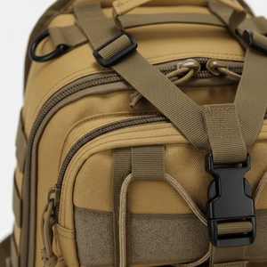 TitanEdge Tactical Bag with Molle System Zipper Closure Nylon/Polyester/Oxford Lining Fashion Sport Style for Cycling - Product Image 6