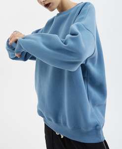 Sweat-shirt en polaire en gros, mode décontractée, sweat-shirt personnalisé pour hommes, sweat-shirt 100% coton, sweat-shirt uni à motifs - Product Image 5