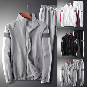 Unisex Winter Solid Anti-static <b>Track</b> <b>Suits</b> Sweatsuit Activewear Casual Fitness Plus Size 100% Cotton - Product Image 6