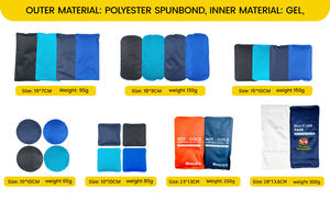 แพ็คน้ำแข็งประคบ<span class=keywords><strong>ร้อน</strong></span>และเย็นบนใบหน้าเพื่อบรรเทาอาการปวดถอนฟันจากภูมิปัญญาผ้าพันแผลหนึ่งผืนพร้อมแพ็คน้ำแข็งสี่ก้อน - Product Image 3