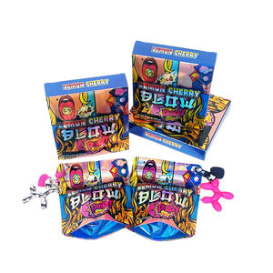 New Arrival Resealable Smell Proof 3.5g Die <b>Cut</b> Holographic 3.5 Mylar Bags with Box and Toy in Stock - Product Image 1