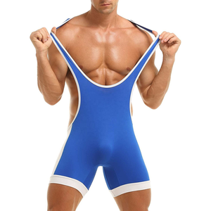 Combinaison de lutte sportive sur mesure OEM, impression numérique sur le devant, respirante, en spandex/polyester, personnalisée, lisse et de haute qualité - Product Image 5