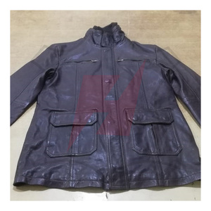 Genuine Sheep <b>Skin</b> Leather Women's Winter Jacket High Quality Custom Design Cotton Lining Women's Leather Jacket - Product Image 1