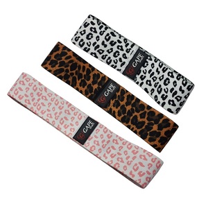 Bandas de resistencia a la cadera Loop Workout Booty Piernas Butt Ejercicio Banda de algodón antideslizante - Product Image 1