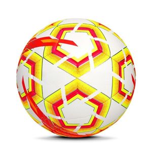 Nouveau design Ballon de football promotionnel en PVC souple vibrant pour les clubs, les cadeaux d'événements, l'entraînement des enfants ou les commandes de sport en gros - Product Image 1