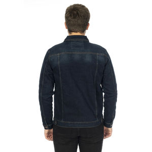 Veste en jean pour homme la plus vendue, 100 % coton, marque personnalisée, mode, noir, qualité supérieure, coupe-vent, écologique, conception OEM - Product Image 5