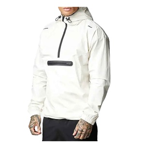 Chaqueta Cortavientos Casual para Hombre con Cuello Alto, Chaqueta de Invierno para Exteriores, Chaqueta Cortavientos Personalizada - Product Image 2