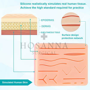 ชุดเย็บแผลสเตนเลสเย็บแผลแบบมีน้ำหนักเบาอุปกรณ์ทางการแพทย์ - Product Image 4