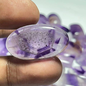 Wholesale 100% Natural Purple Star Amethyst Gemstone Beautiful Crystal <b>Quartz</b> Jewellery Making Customized Size AAA Grade - Product Image 1