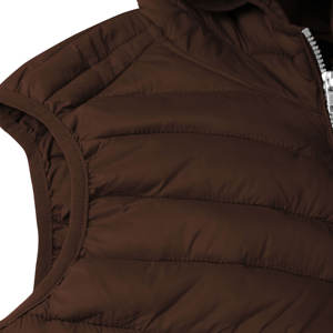 Personnalisé à capuche vers le bas coupe-vent gilet équestre randonnée léger gilet bouffant chaud hiver bulle veste pour hommes - Product Image 5