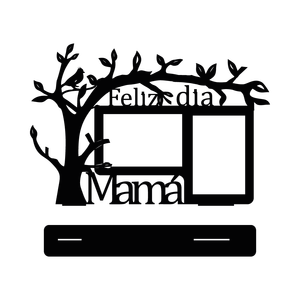 Cadre photo pour la fête des mères pour 2 photos - Product Image 3