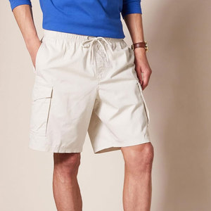 Venta caliente de moda de la calle pantalones cortos de cintura elástica hombres fabricante logotipo personalizado 2024 Fábrica al por mayor logotipo personalizado impresión corto - Product Image 2