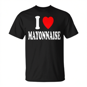 Camiseta I Love Mayonnaise, camiseta con diseño de sándwich y condimento favorito - Product Image 2