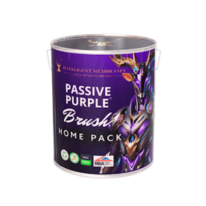 Passive Purple® Brush – Membrana per vernice e controllo del vapore ermetica rinforzata con fibra - Product Image 2