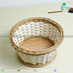VENTA CALIENTE Exportación desde Vietnam Cesta de mimbre sostenible: perfecta para almacenamiento y embalaje de regalos a buen precio - Product Image 6