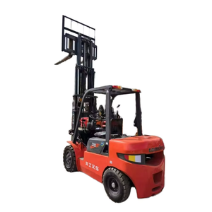 Mini Gebruikte Vorkheftruck 3.8ton Chinese <span class=keywords><strong>Longgong</strong></span> 38 4X4 Diesel Vorkheftruck Met Vork Goede Kwaliteit - Product Image 1