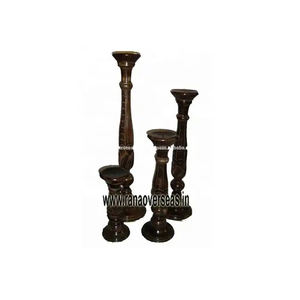 Portavelas de madera de gran calidad para interiores, decoraciones decorativas para eventos, decoraciones de boda a buen precio - Product Image 1