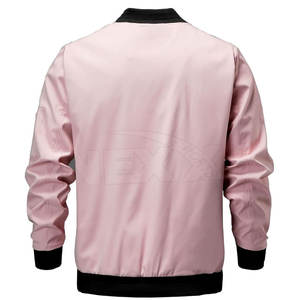 Venta al por mayor de moda chaqueta de bombardero para los hombres personalizados con su propio logotipo último diseño elegante chaqueta de los hombres ropa casual - Product Image 2