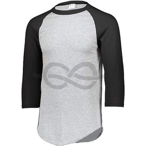 เสื้อกีฬาเสื้อเบสบอลเย็บตามแบบสี - Product Image 1