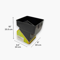 Distributeur de pièces L2, moteur de pièces noir 24V DC, capacité de stockage de 2000 pièces pour machines d'arcade, haute qualité, neuf, métal et plastique