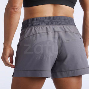 2025กางเกงขาสั้นสำหรับผู้หญิงกางเกงขาสั้นสำหรับเล่นกีฬาน้ำหนักเบาระบายอากาศได้ดีทำจากผ้าฝ้ายออกแบบโลโก้ได้ตามต้องการ - Product Image 3