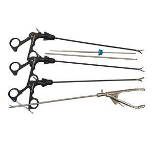 Ciseaux chirurgicaux vétérinaires MEDZORA SURGICAL à pointe droite en acier inoxydable, à alimentation manuelle, réutilisables – Vente chaude - Product Image 2