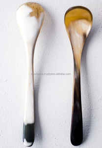 Handmade Buffalo Horn <b>Spoon</b> Handmade Natural Buffalo Horn Agate Utensil Horn <b>Serving</b> <b>Spoon</b> From Indian Exporter - Product Image 4