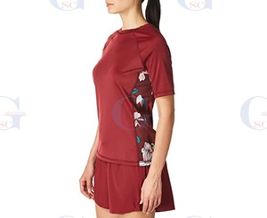 Protège-éruptions cutanées pour femmes, chemises de haute qualité sur mesure avec panneaux imprimés par sublimation, prix d'usine bon marché - Product Image 3