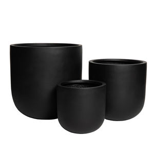 Best Collection with Natural Grey Color Light Weight Material Round Pot <b>Planter</b> Special Outdoor <b>for</b> <b>Trees</b> - Product Image 5