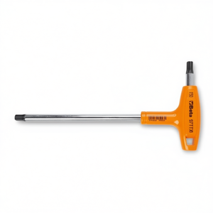 Chrome-Plated <b>Offset</b> Male Wrenches with Handle for Torx Head <b>Screwdriver</b> - Product Image 2