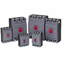 Disjoncteur à boîtier moulé DELIXI CDM3S série 3P, capacité de coupure 25kA, tension nominale 415V/400V, basse tension, industriel