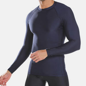 OEM Design Compression Gym Chemises manches complètes Rash Guard Logo personnalisé BJJ Rash Guard MMA Sublimé Hommes Rash Guard - Product Image 4