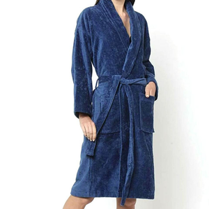 Robe de chambre en soie classique pour femmes, logo personnalisé en gros, respirante, 100% soie, peignoir en soie, pyjama en soie, vêtements de nuit sexy pour femmes - Product Image 4